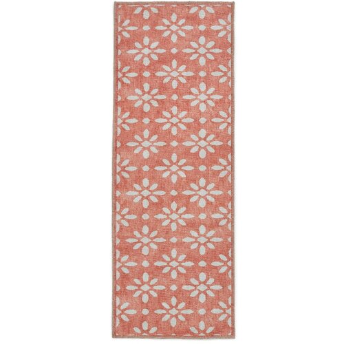 Think Rugs Oranžen pralen tekač 61x170 cm Coral Orange &amp;ndash; Slike