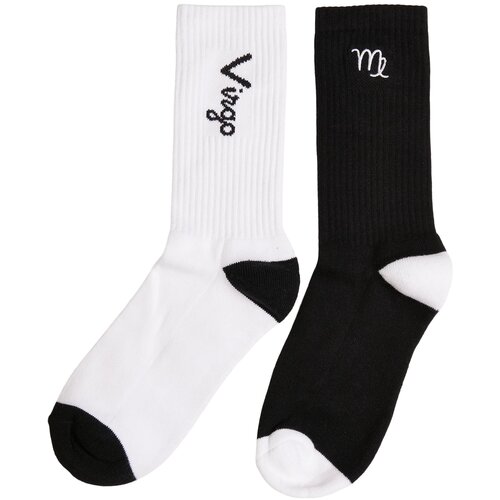 MT Accessoires Zodiac 2-Pack Socks Black/White Virgo Slike