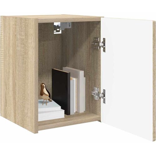  zidni ormar 2 pcs Sonoma 30 x 31 x 40 cm Konstruirano drvo Slike