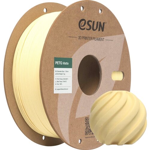  PETG-Matte Almond Yellow - 1,75 mm / 1000 g Slike