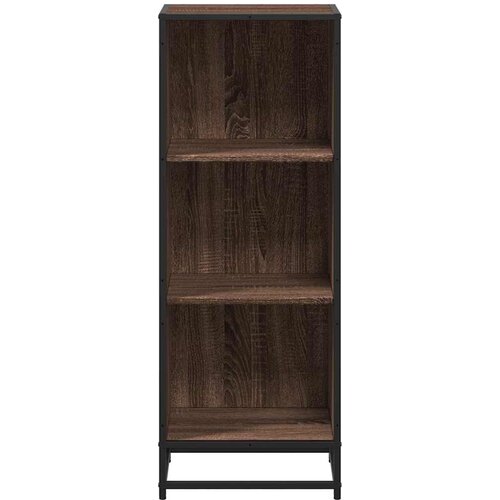  Ormar za knjige smeđi hrast 40x35x107,5 cm izrađeno drvo Slike