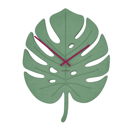 Von Der Factory Zidni sat Luxhora Monstera Mint Green 11 boja kazaljki Cijene