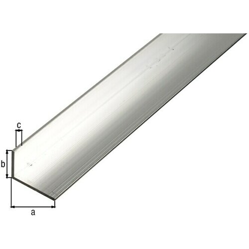 Alberts BA profil (Nejednakih krakova, D x Š x V: 2.600 x 15 x 10 mm, Aluminij) Cijene