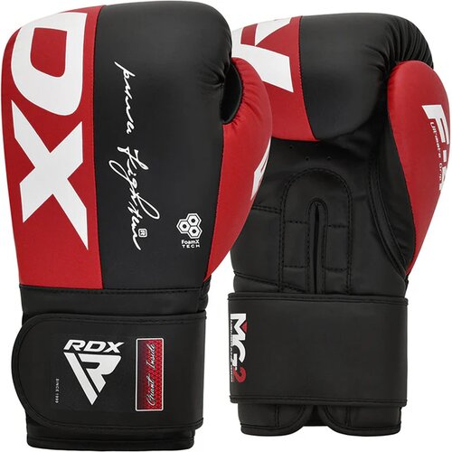 RDX Sports Bokserske rukavice Rex F4, Crveno-crne Slike