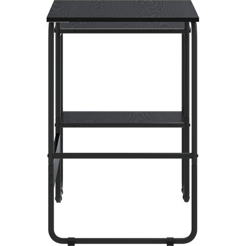  Stol s pohranom Crni hrast 100 x 50 x 75 cm Slike