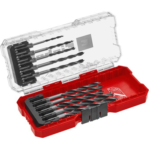 Einhell set burgija za drvo c 45 prihvat E6.3-1/4'' 3-8mm s-case 10/1 49108733 Cene
