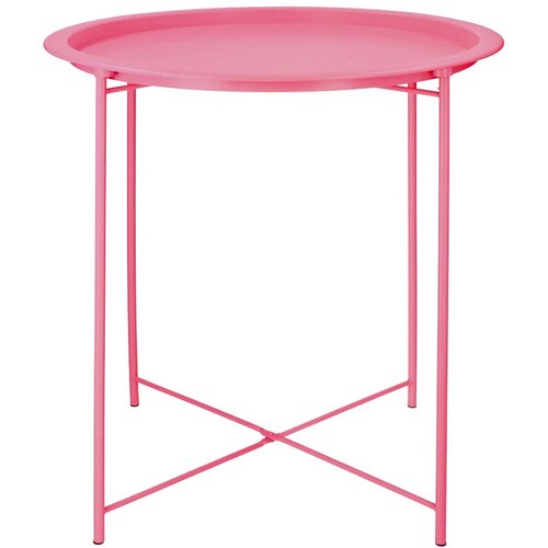 Kengur Metablo 10, stočić, metalni, roze, 47 x 47 x 51cm Cene