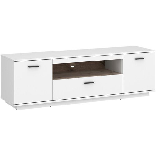 Modern Living Tv-element Cotia New, Bela, Barva Hrasta Cene