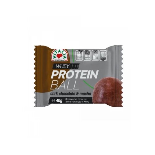  PROTEINSKA LOPTICA CRNA ČOKOLADA I MAČA 40GR (1100018953) Cene