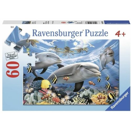 Ravensburger puzzle (slagalice) - Delfini RA09593 Slike