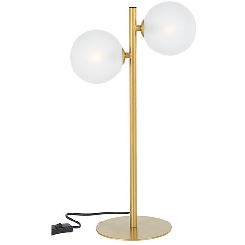 BIZZOTTO Željezna stolna lampa u zlatnoj boji sa staklenim sjenilom (visina 54 cm) Balls &amp;ndash; Slike