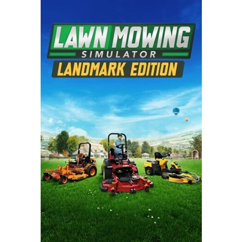  lawn mowing simulator: landmark edition (pc) steam key global Cene