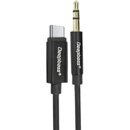 DEEPBASS Adapter audio AC-300 3,5mm na Type C CRNI Slike