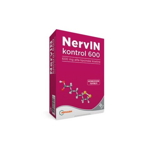 Inpharm Nervinn Kontrol Tablete 600Mg, 30 komada Cene
