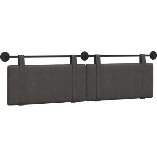  Držeće uzglavlje Zidne Crna 190 x 55 x 5 cm Antikni PU - Crna 180 cm bez LED Slike