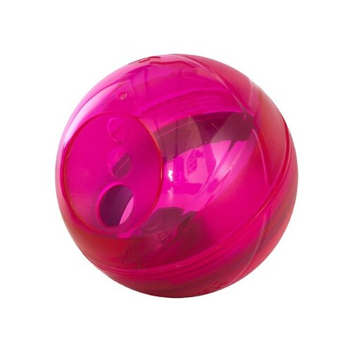 Rogz tumbler lopta za poslastice za pse, plastična, m, 12cm, roze Cene