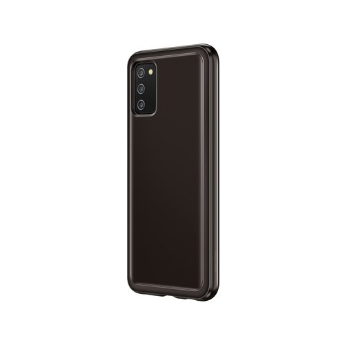 Samsung galaxy A03S soft clear cover black Cene