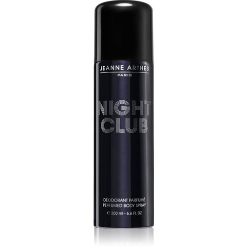 Jeanne Arthes Night Club dezodorant v pršilu za moške 200 ml Cene