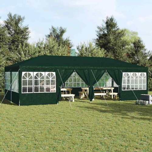 Šator za zabave Zelena 800 x 400 x 266 cm Polietilen Cijene