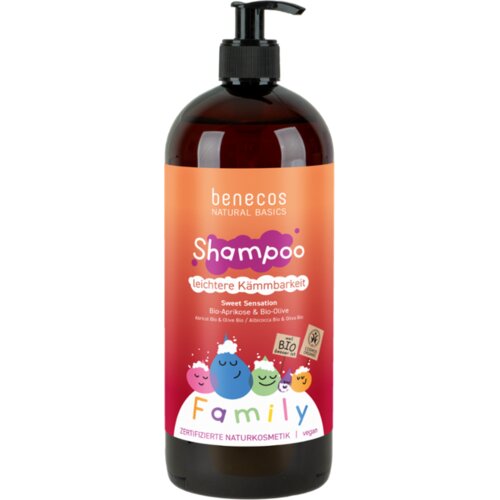 Benecos Family Size Shampoo Sweet Sensation - 950 ml Slike