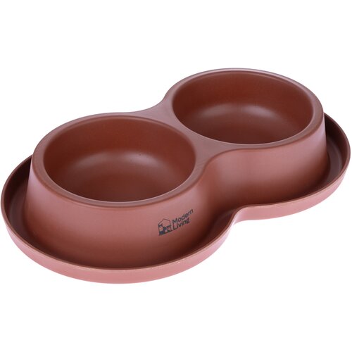 Moderna Living dvostruka zdjela Fujian - 2 x 550 ml, D 36 x Š 21 x V 6 cm Cene