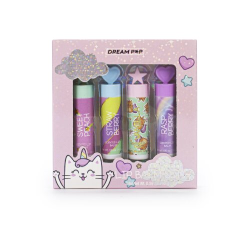 Tri-Coastal Design Set balzama za usne Molded caps Dream Pop, 4 komada Slike