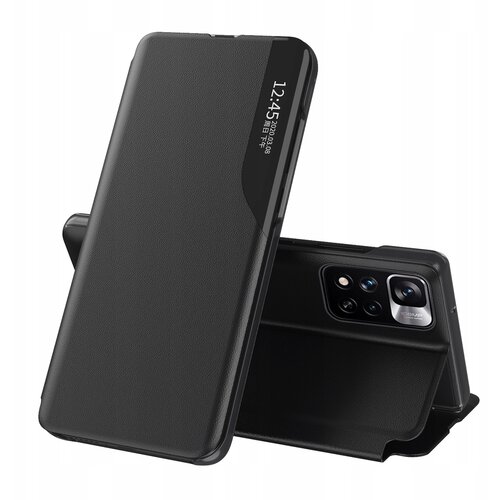 HURTEL ECO LEATHER ETUI CASE OBUDOWA FUTERAŁ DO XIAOMI REDMI NOTE 11 PRO+ CZARNY, (21973254) Cene