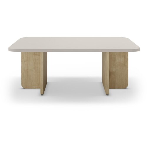 Marckeric Krem/u prirodnoj boji stolić za kavu 56x100 cm Hillary – Cijene