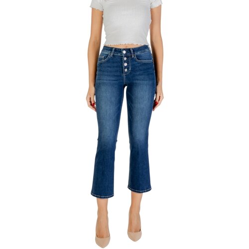 Liu Jo Kavbojke bootcut B.UP PRINCESS H.W. UF5040 D4615 Modra Cene