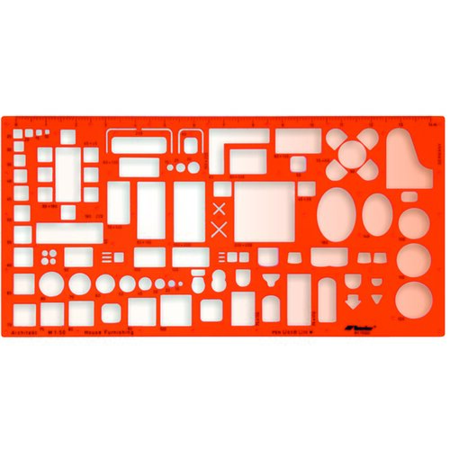  Arhitektonska šablona - namještaj (Tehnička šablona) Cene