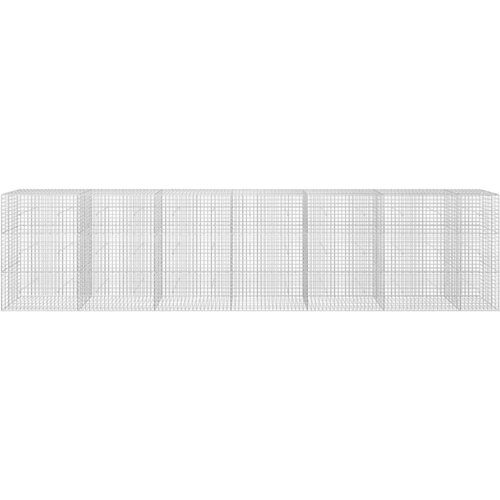  Gabion s žicom debljine 3,5 mm i mrežom 5x5 cm 650x30x150 cm Slike