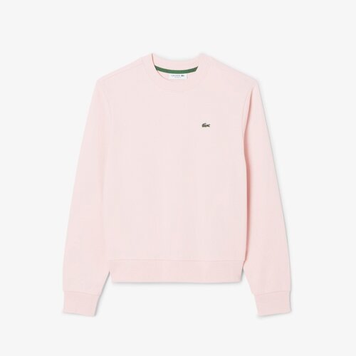 Lacoste Puloverji RELAXED FIT FLEECE CREW NECK Rožnata Slike