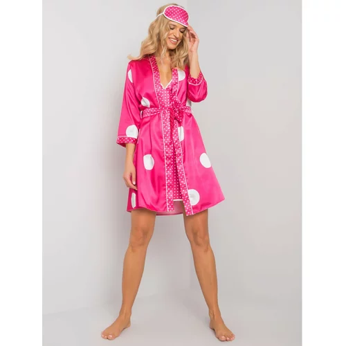 Fashion Hunters Pink polka dot pajamas
