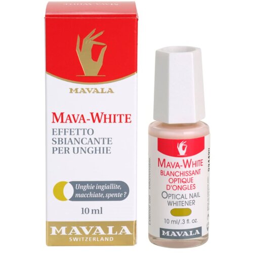MAVALA Mava-White lak za izbjeljivanje noktiju 10 ml Slike