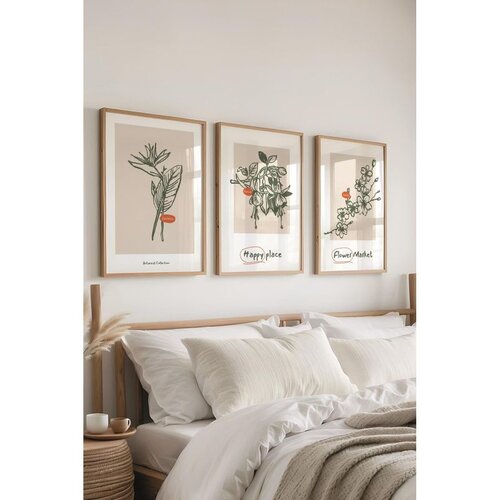 WALLXPERT &Ccedil;-300448 - 5070 Vi&scaron;enamenski set dekorativnog slikanja (3 komada) Cene