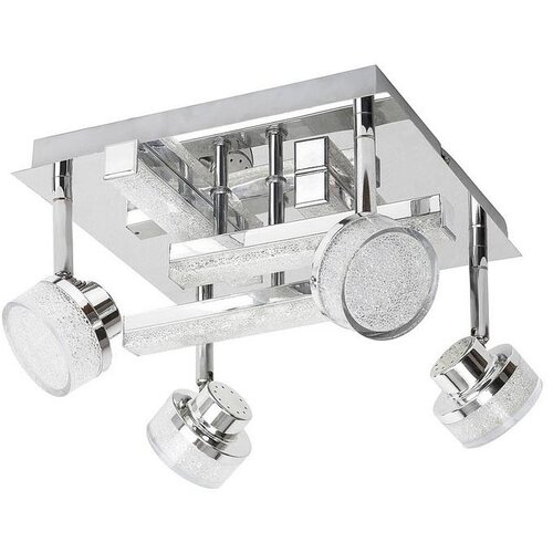 Rabalux padma spot, hrom/ kristal, led 4X5W+4X3W Slike