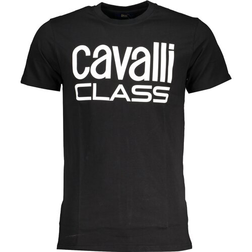 Cavalli Class MEN&#39;S SHORT SLEEVE T-SHIRT BLACK Cene