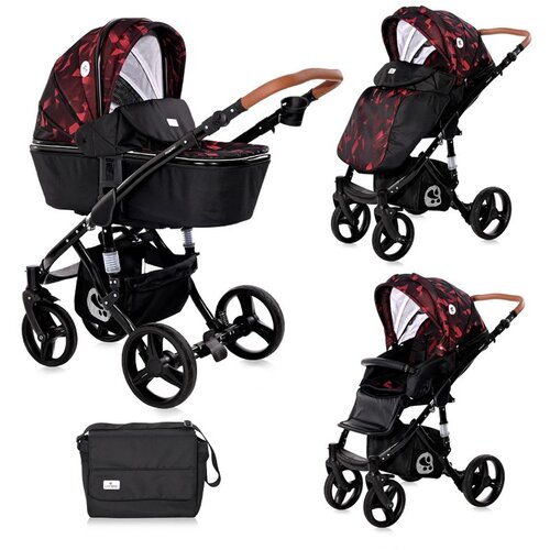 Lorelli RIMINI Kolica 2u1: Ko&scaron;ara + Torba za Kolica Ruby Red/Black (0mj+) Cijene