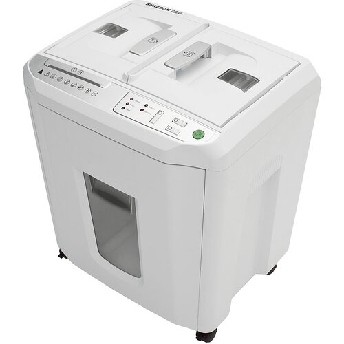 SHREDCAT Uničevalnik dokumentov s samodejnim uvlekom 8280 CC, prestrezna prostornina 30 l, delec, 4 x 10 mm Cene