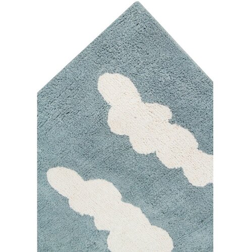 Lorena Canals Plavi periv/ručno rađen pamučan dječji tepih 120x160 cm Clouds Vintage Blue &amp;ndash; Slike