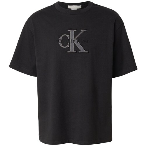 Calvin Klein Jeans Majica siva / črna Cene