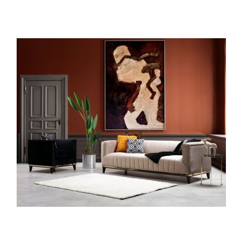 Atelier Del Sofa fotelja bellino black Cene