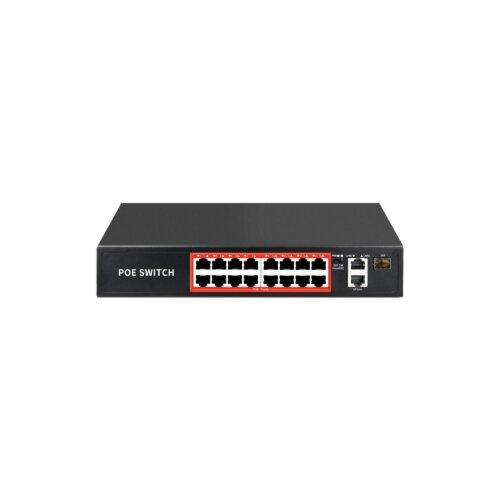  POE Network Switch 206D Slike
