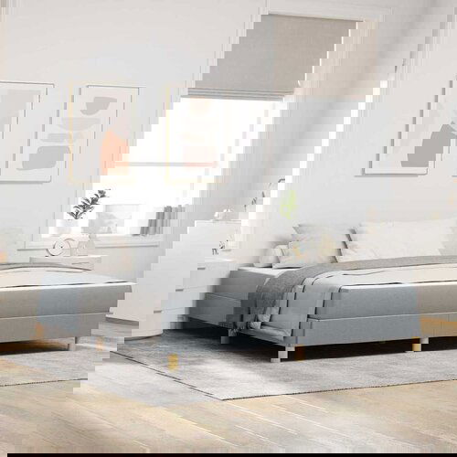 vidaXL Krevet s opruga kutije Taupe, Brown 180 x 200 cm Cene