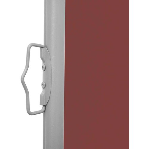  Uvlačiva bočna tenda za terasu 140 x 1200 cm smeđa Slike