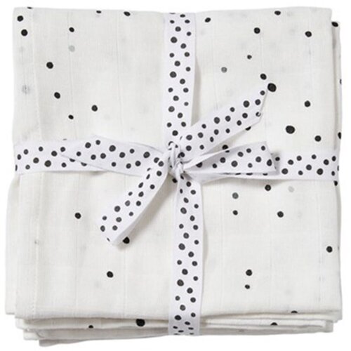 Done By Deer tetra plenica 2/1 dreamy dots white 3103578 Cene