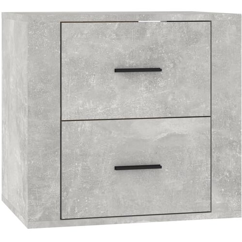 Maison Chic Stenska Nočna omarica - Nočna miza betonsko siva 50x36x47 cm, (21690021) Cene