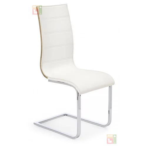 Halmar Blagovaonska stolica K104 - bijela/sonoma