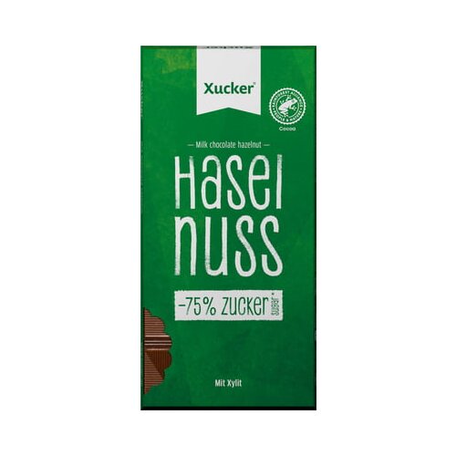 Xucker Mlečna čokolada sa lešnicima 80 г Cene
