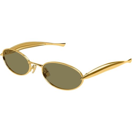 Bottega Veneta BV1386S 006 ONE SIZE (57) Zlata/Zelena Slike